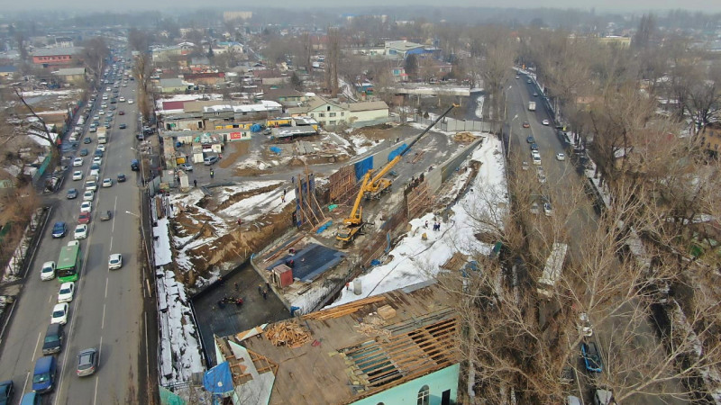 Сагинтаев высказался о строительстве развязки на Сейфуллина в Алматы