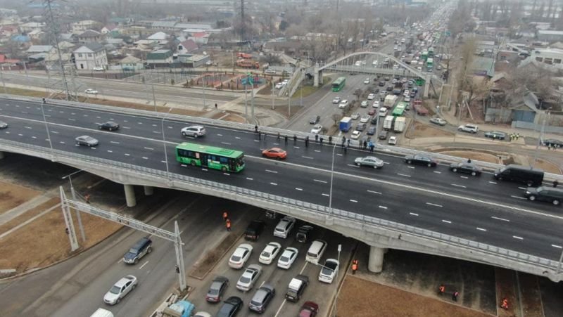 В Алматы изменится движение по проспекту Рыскулова